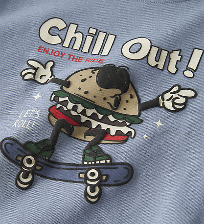 Name It Sweatshirt - NmmKore - Ashley Blue