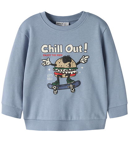 Name It Sweatshirt - NmmKore - Ashley Blue