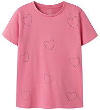Name It T-shirt - NkfLompa - Flowering Ginger