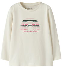 Name It Bluse - NmfLindus - Antique White