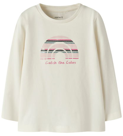 Name It Bluse - NmfLindus - Antique White