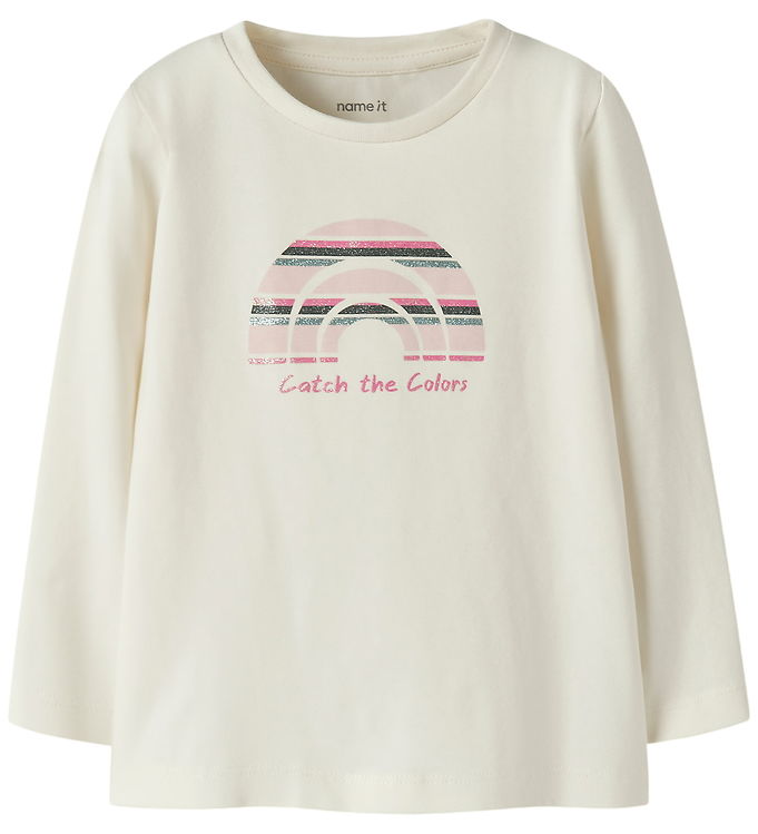 Name It Bluse - NmfLindus - Antique White