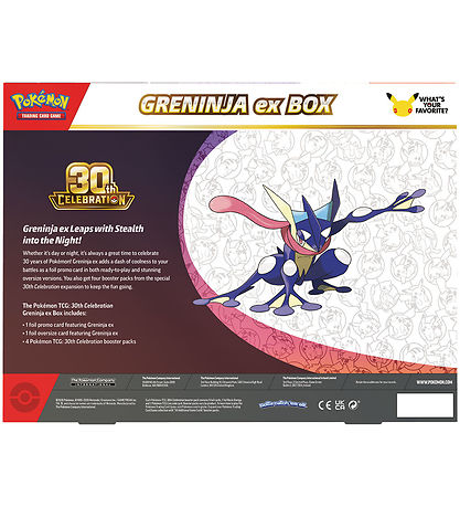 Pokémon Samlekort - 30th Celebration - Greninja Ex Box