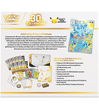 Pokémon Samlekort - 30th Celebration - Elite Trainer Box