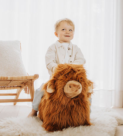Wild and Soft Hoppedyr - Soft Bouncy - Highland Cow