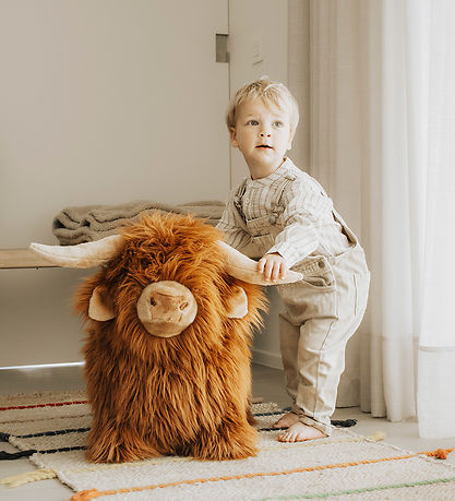 Wild and Soft Hoppedyr - Soft Bouncy - Highland Cow