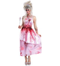 Smiffys Udklædning - Zombie Pink Princess