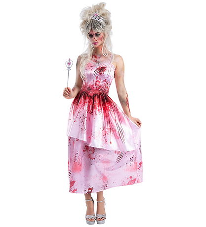 Smiffys Udklædning - Zombie Pink Princess