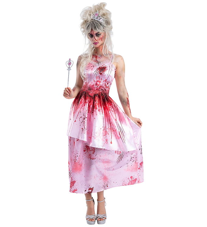 Smiffys Udklædning - Zombie Pink Princess