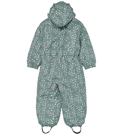 Mikk-Line Flyverdragt - Polyester - Junior - Floral Shadow AOP