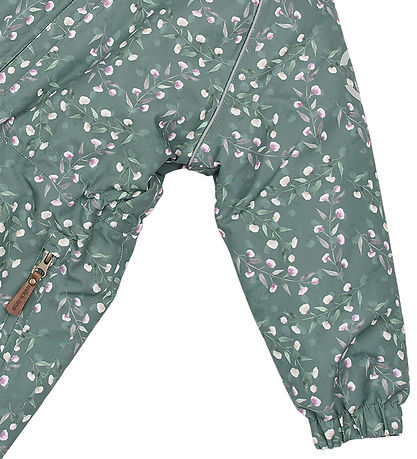 Mikk-Line Flyverdragt - Polyester - Junior - Floral Shadow AOP