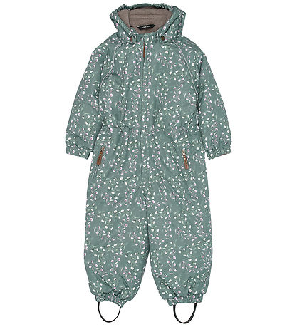 Mikk-Line Flyverdragt - Polyester - Junior - Floral Shadow AOP
