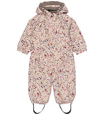 Mikk-Line Flyverdragt - Polyester - Baby - Berries & Birds AOP