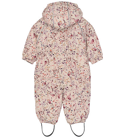 Mikk-Line Flyverdragt - Polyester - Baby - Berries & Birds AOP
