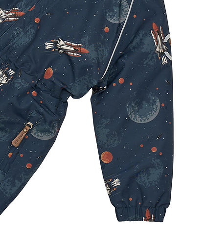 Mikk-Line Flyverdragt - Polyester - Junior - Space AOP