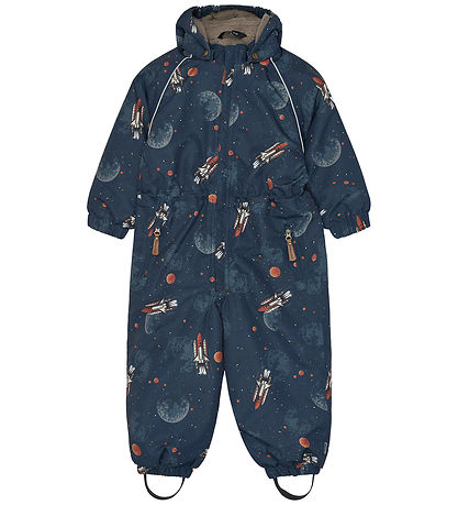 Mikk-Line Flyverdragt - Polyester - Junior - Space AOP