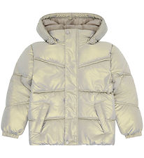 Minymo Puffer Jacket - Shiny - Champagne Beige