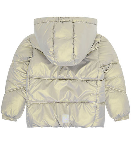 Minymo Dynejakke - Shiny - Champagne Beige