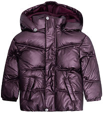 Minymo Puffer Jacket - Shiny - Huckleberry