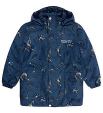 Minymo Winter Coat - Dark Denim