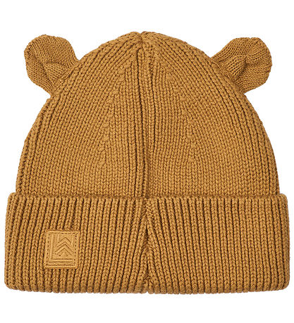 Liewood Hue m. Ører- Strik - Gina - Golden Carmel