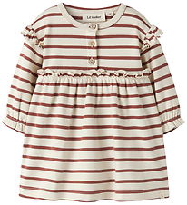 Lil Atelier Kjolebody l/æ - NbfLimia - Turtledove/Maple Syrup