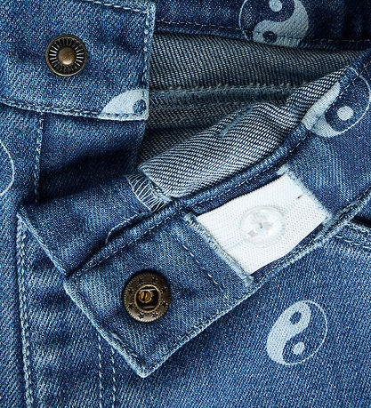 Lil Atelier Jeans - Loose - NmmLivo - Dark Blue Denim