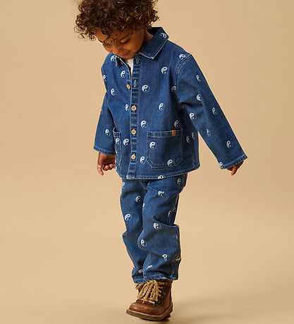 Lil Atelier Jeans - Loose - NmmLivo - Dark Blue Denim