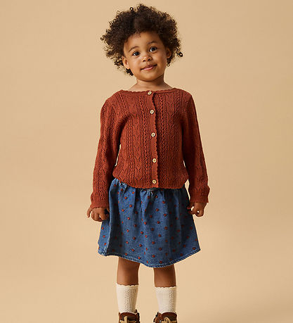 Lil Atelier Nederdel - NmfLiva - Dark Blue Denim
