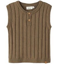 Lil Atelier Vest - Strik - NmmLomon - Kangaroo