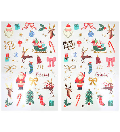 Meri Meri Tatoveringer -  Christmas mixed icon tattoos