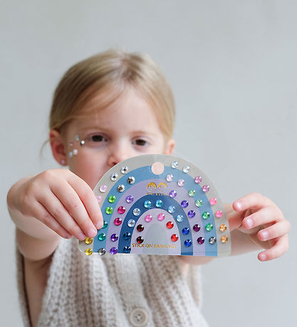 Mimi & Lula Ørestickers - 30 stk - Colour Gem Earrings