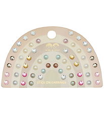 Mimi & Lula Ørestickers - 30 stk  Pink Gem Earrings