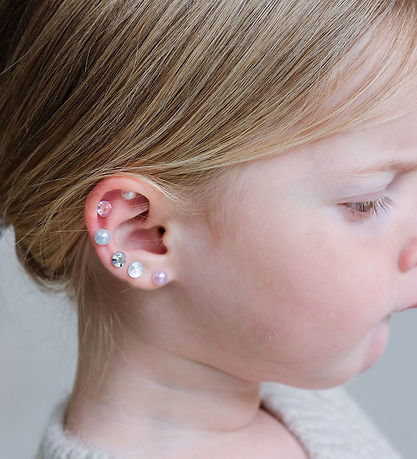 Mimi & Lula Ørestickers - 30 stk  Pink Gem Earrings