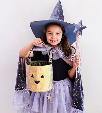 Mimi & Lula Trick or Treat Slikspand - Glitter Pumpkin