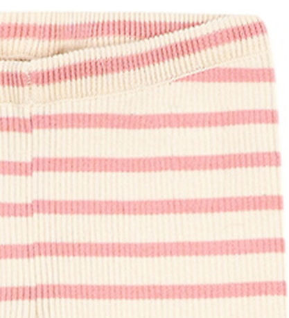 Konges Sløjd Leggings - Buma - Peony Butter Stripe