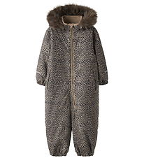 Name it Flyverdragt - NmfSnow10 - Silver Mink/LEO