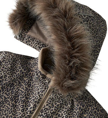 Name it Flyverdragt - NmfSnow10 - Silver Mink/LEO