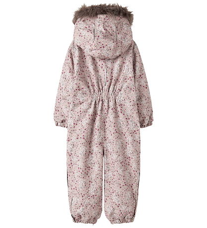 Name it Flyverdragt - NmfSnow10 - Pure Cashmere/Floral Garden