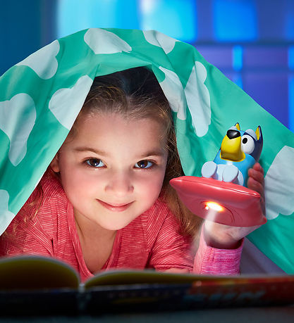 Bluey Natlampe/Lommelygte - 12 cm - GoGlow