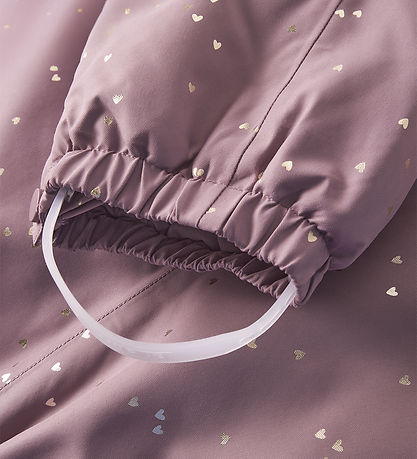 Name It Flyverdragt - NmfSnow - Wistful Mauve/Hearts