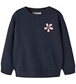 Name It Sweatshirt - NmfVasacha - Navy Blazer/White Flower
