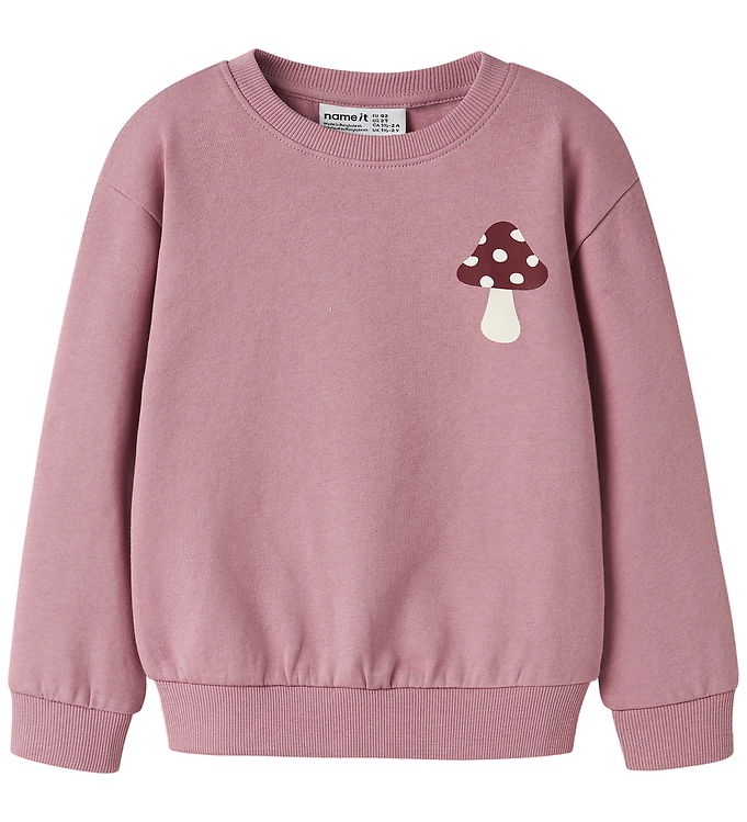 Name It Sweatshirt - NmfVasacha - Lilas/Mushroom