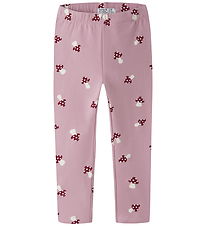 Name It Leggings - NmfDavina - Lilas/Mushroom