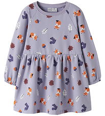 Name It Kjole - NmfVolta - Heirloom Lilac/Forest