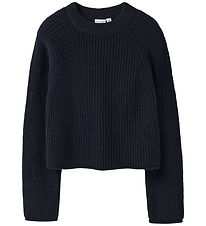 Name It Bluse - Strik - NkfVenja - Navy Blazer