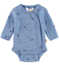 Joha Slå-om Body l/æ - Uld - Blue Melange
