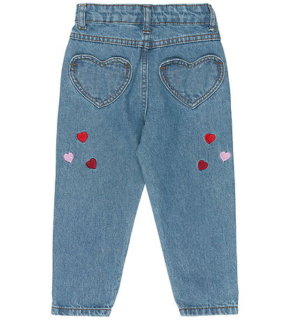 The New Jeans - Mom Fit - TnstValora - Light Blue Denim EMB
