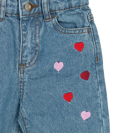 The New Jeans - Mom Fit - TnstValora - Light Blue Denim EMB
