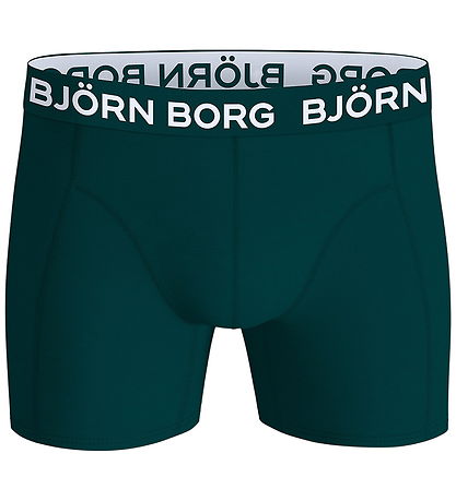 Björn Borg Boxershorts - 5-pak - Blå/Grøn/Sort